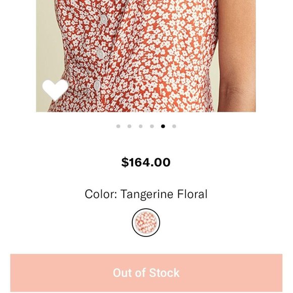 Revolve Capulet micro Floral Sunny Midi dress - Picture 8 of 14